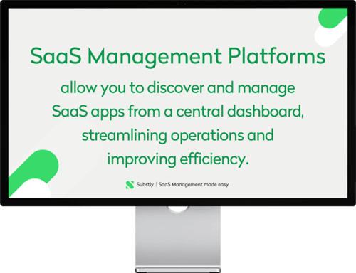 SaaS Management Platform - features