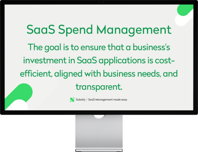 Goal of SaaS Spend Management