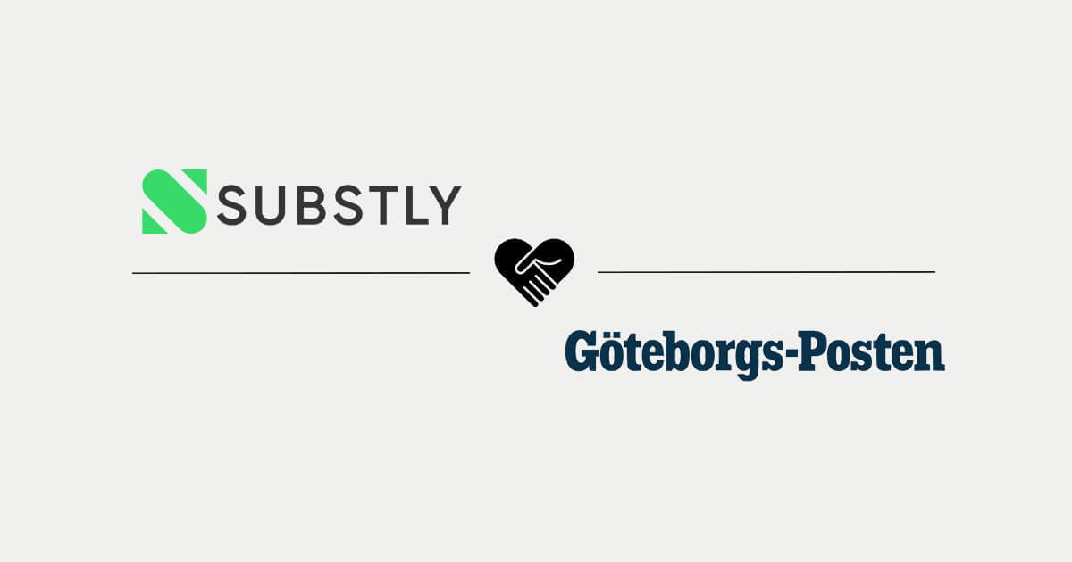 Substly in Göteborgs-Posten